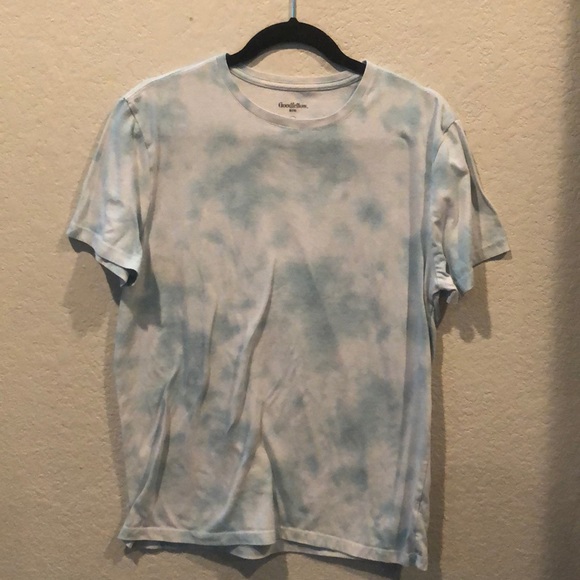 Target goodfellow blue tie die shirt - Picture 1 of 3